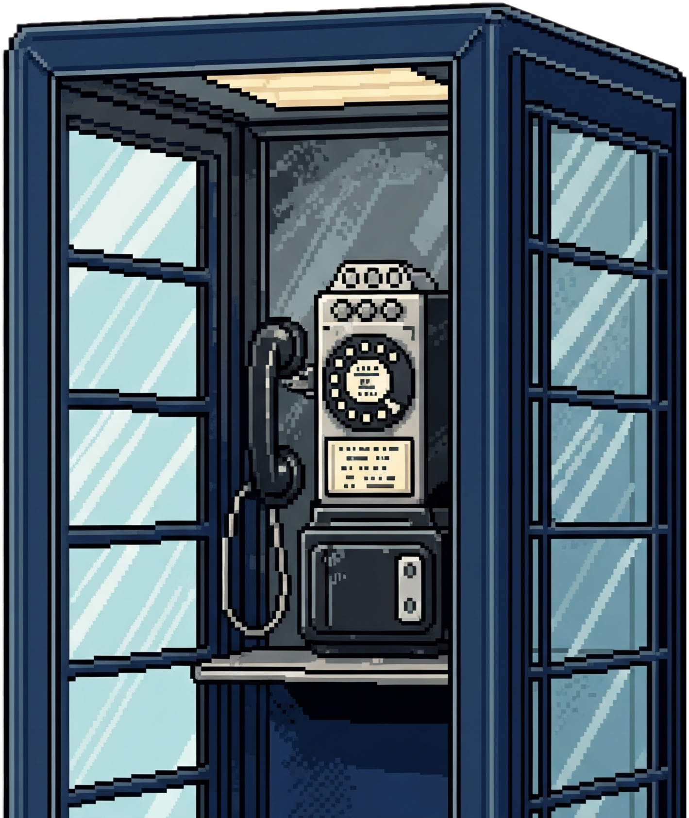 Retro Phone Booth
